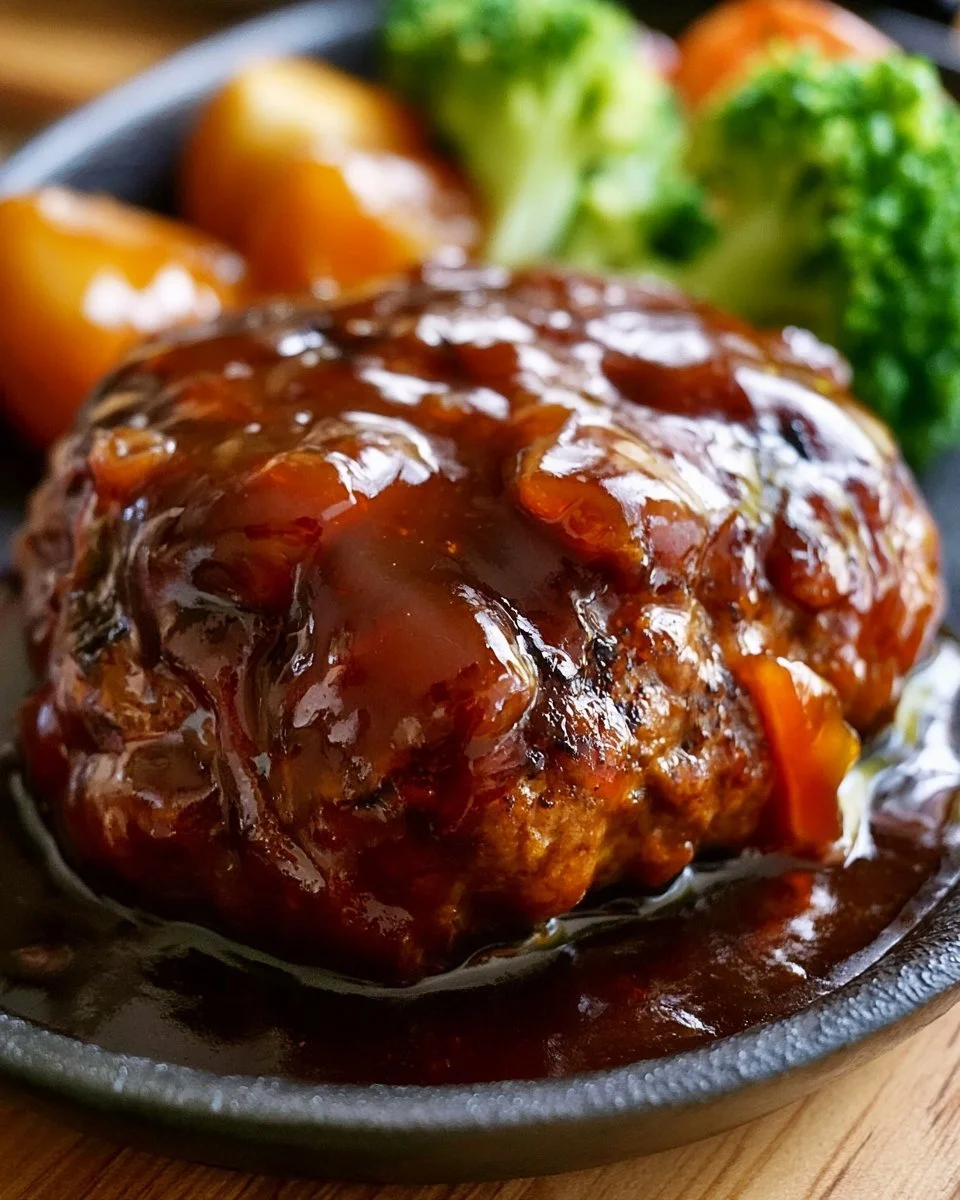 Sauce savoureuse pour accompagner le hamburger steak