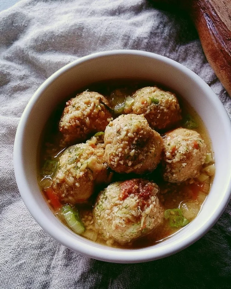 Bol de soupe miso au poulet avec légumes frais et herbes