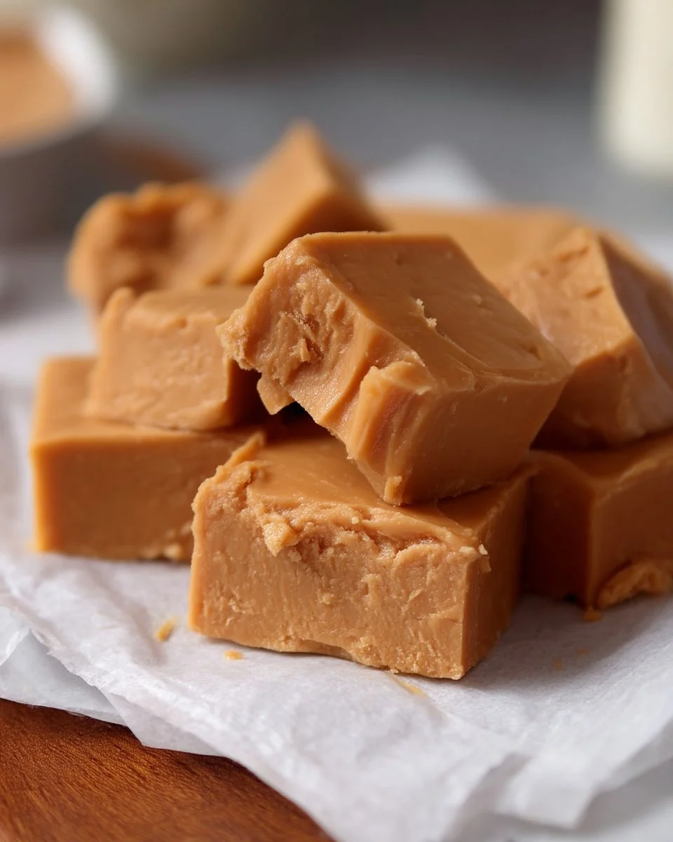 Sucre à la crème au micro-ondes de maman, un dessert crémeux et savoureux