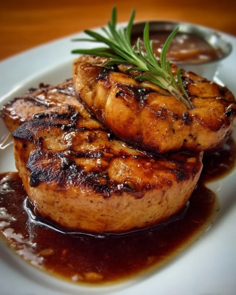 Tournedos de poulet au gingembre, un plat savoureux et élégant