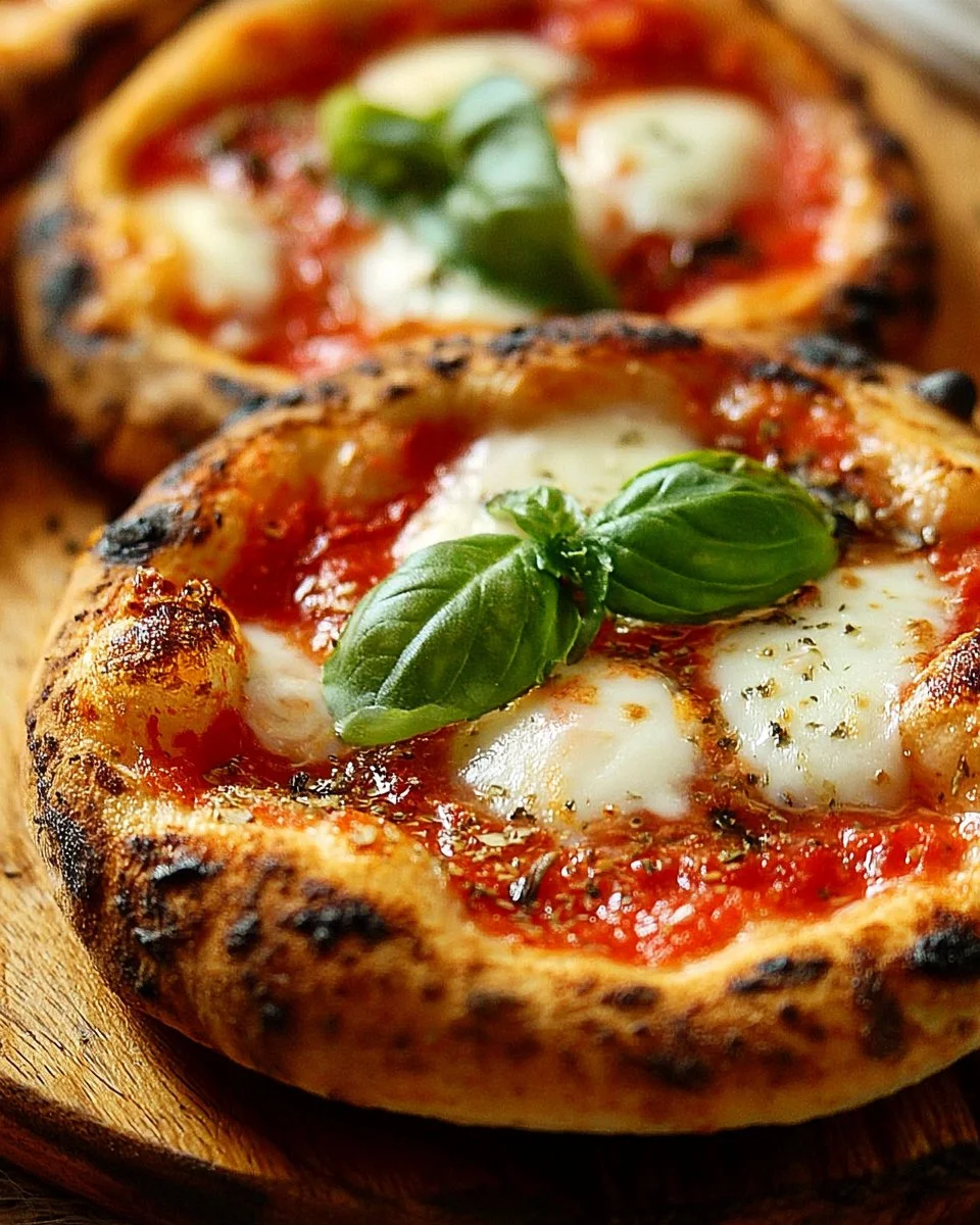 Pizza Margherita Napolitaine au Basilic Frais