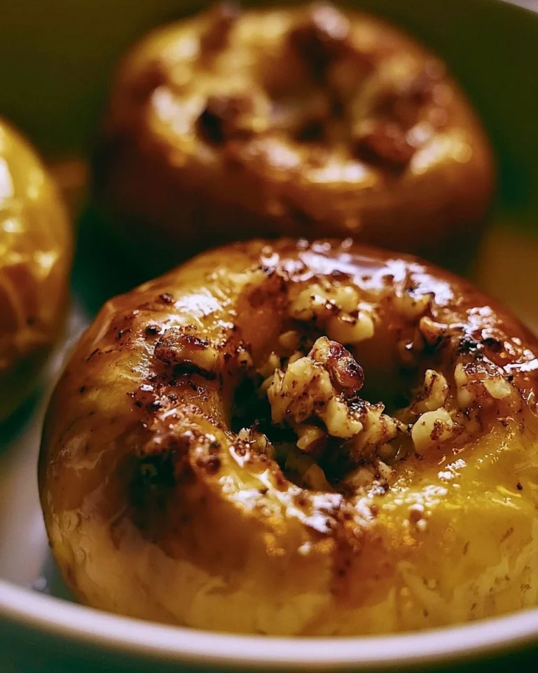 Délicieuses pommes à l'avoine préparées avec du beurre d'érable