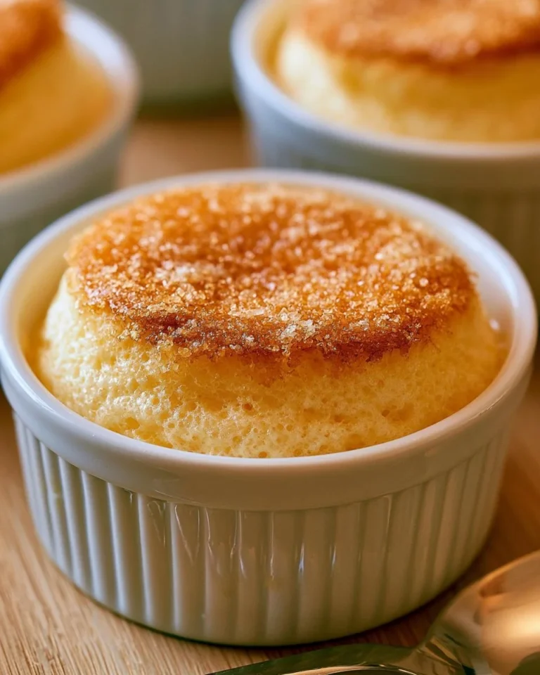 Soufflé au Sirop d'Érable de Saint-Georges-de-Beauce délicieusement présenté