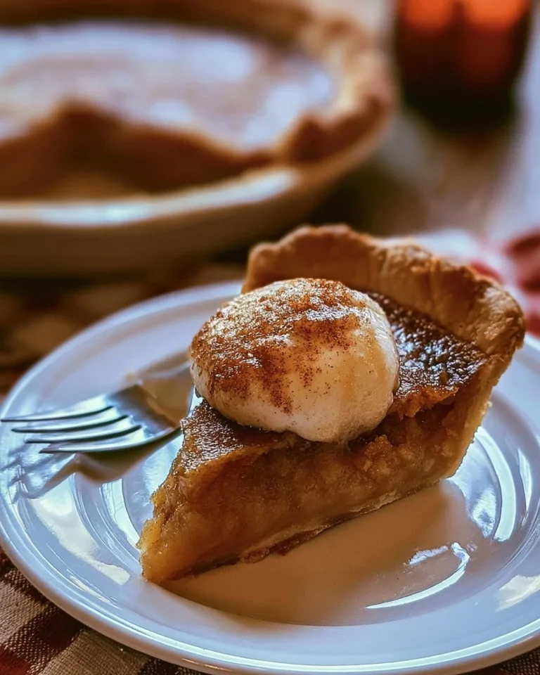 Tarte au sucre à la crème à l'érable, un dessert traditionnel canadien